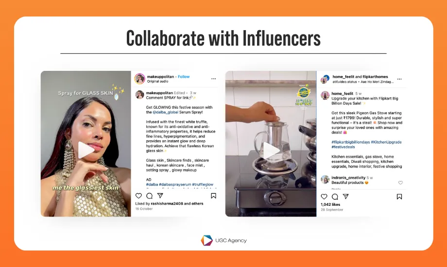 Collaborate with Influencers