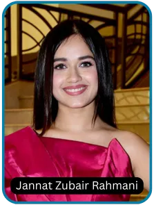 Jannat Zubair Rahmani 