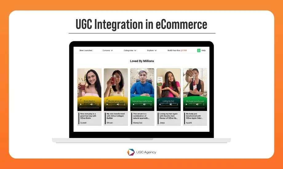 UGC Integration in eCommerce
