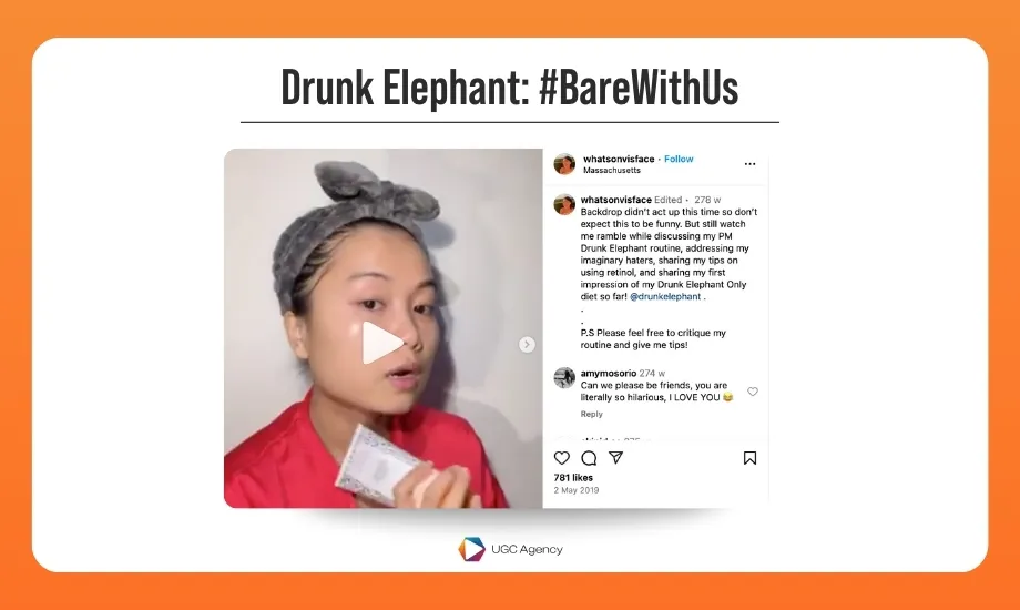 Drunk Elephant: #BareWithUs