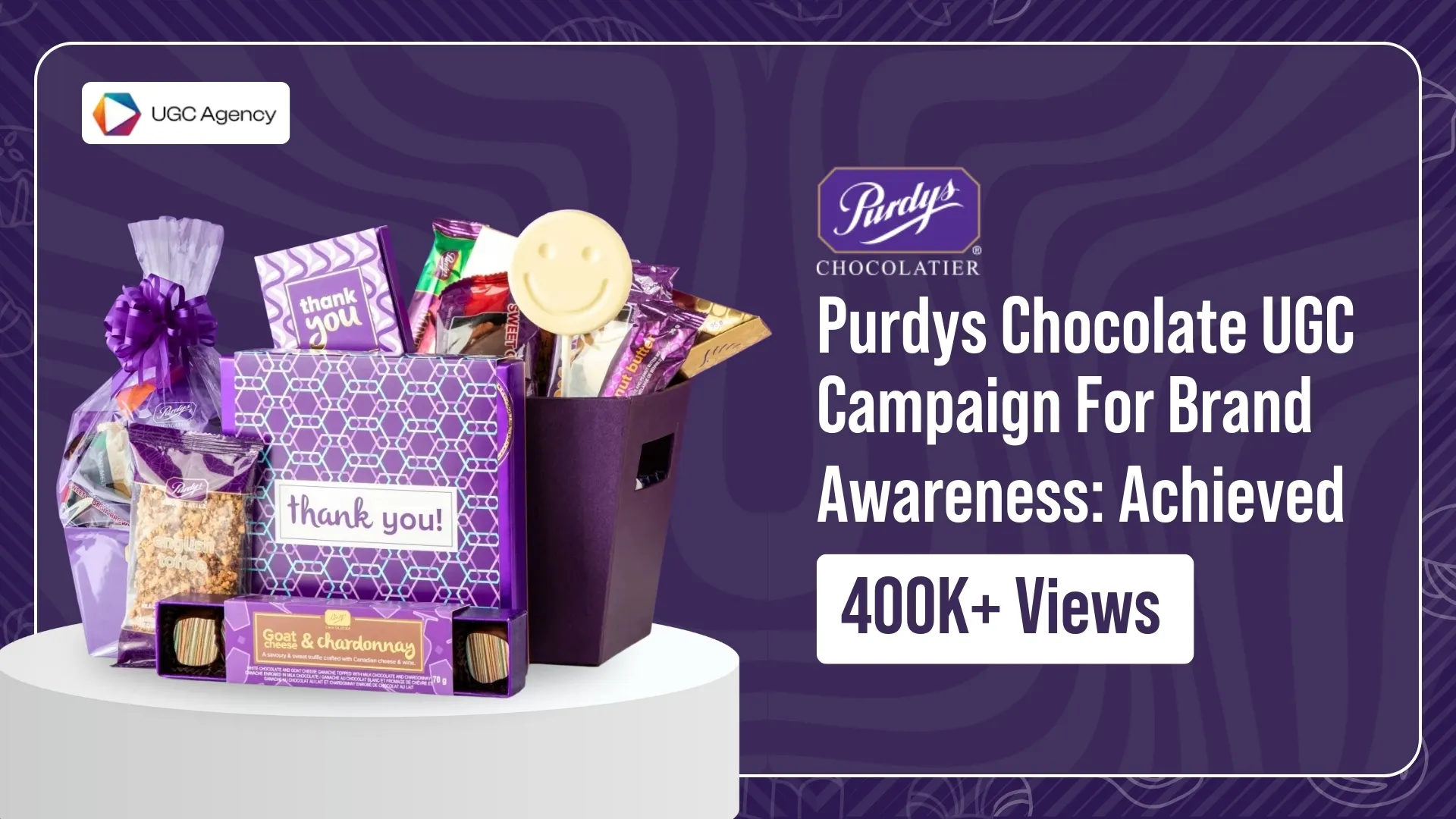 Purdys Chocolate UGC Campaign